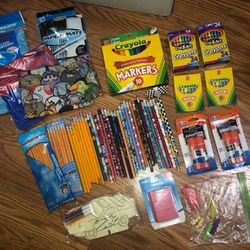 School Supplies Lot 