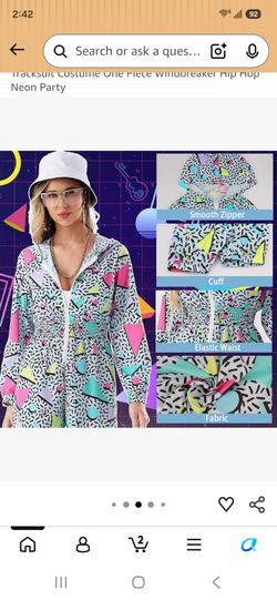 80s theme Ladies XL Jumpsuit