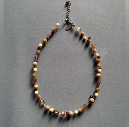 Brown Beaded Necklace