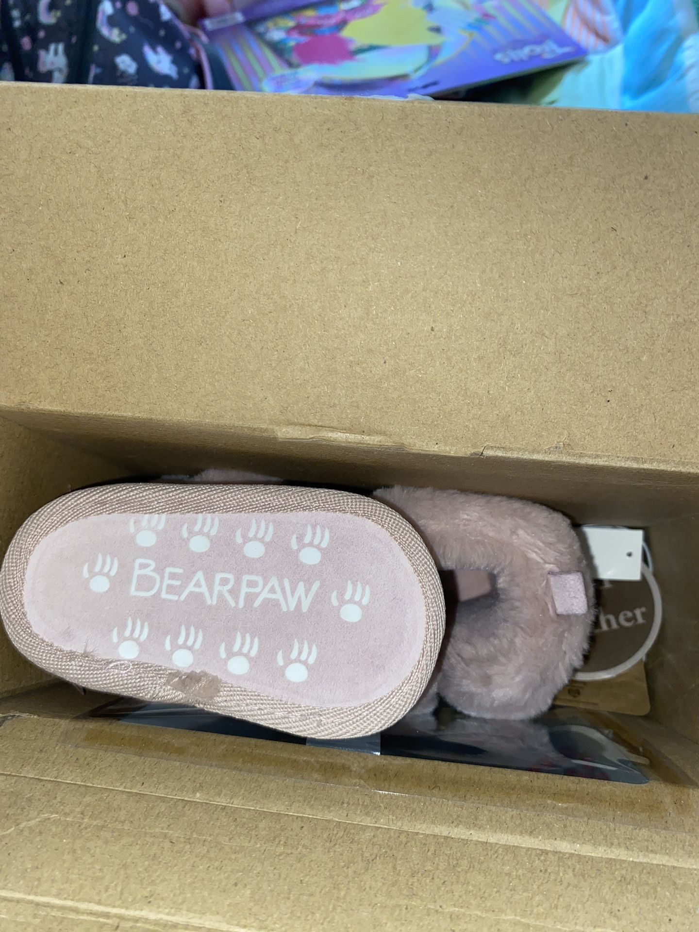 Bear paw Pink Baby Boots