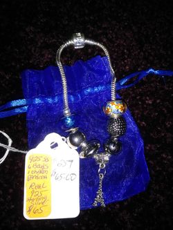 925 sterling silver braclets