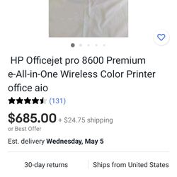 Hp Officejet Pro 8600