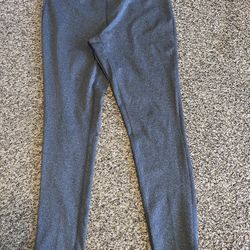 Cute Gray ladies Leggings size L