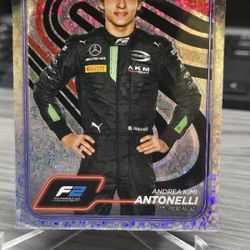 2024 Topps Chrome F1 Future Stars Andrea Kimi Antonelli Card #053/299! Mint Condition Very Nice!