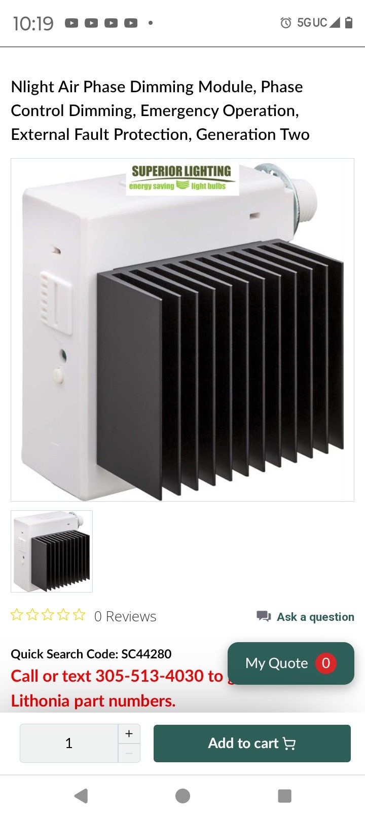 N Light Air Phase Dimming Module