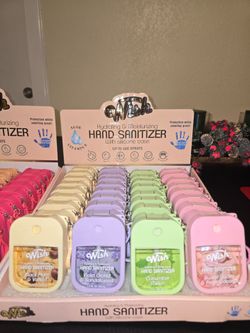 Wish Hand Sanitizer Spray with Silicone Case & Keychain