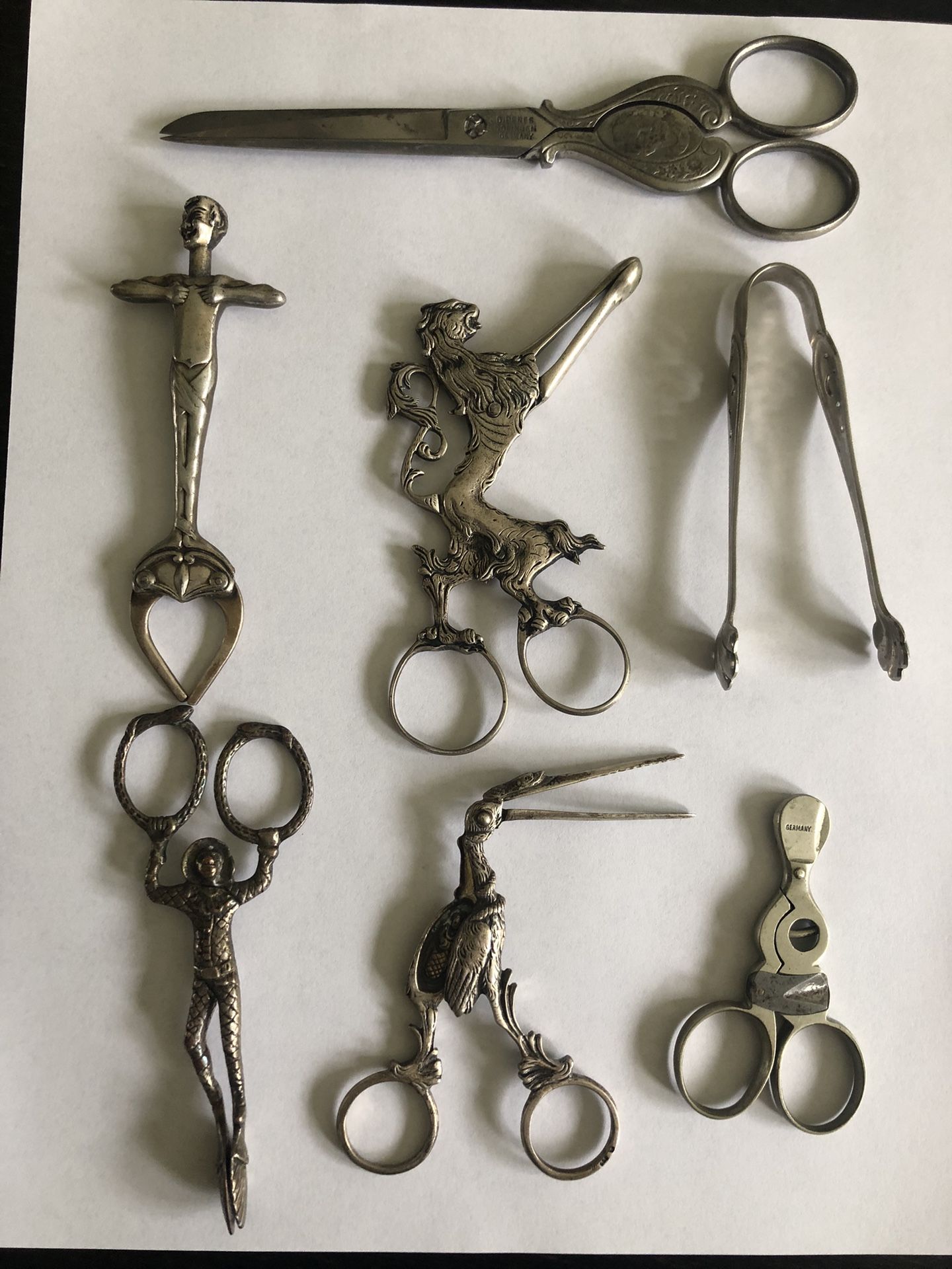 Antique Rear Silver and Silver Plated