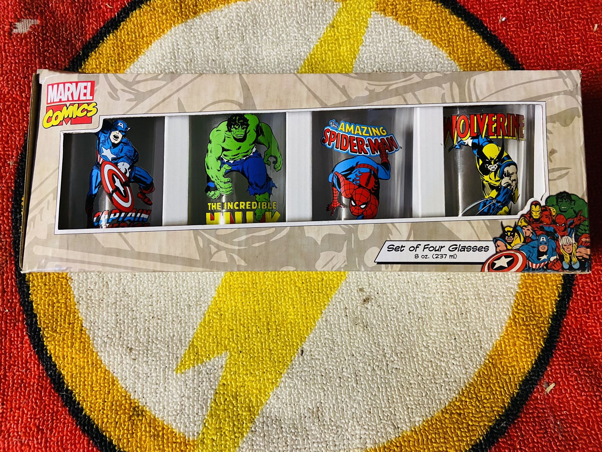 Marvel Glassware