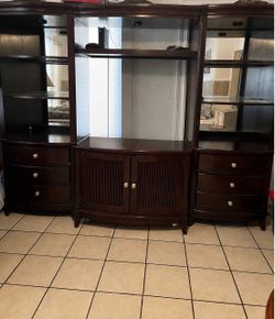 Dark Wood Entertainment Center