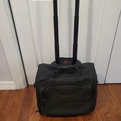 TUMI Alpha 2-Wheel Ballistic Nylon Rolling Laptop Briefcase Overnight Bag