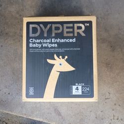 🔥🔥DYPER🔥🔥  CHARCOAL ENHANCED💥 BABY WIPES💥 