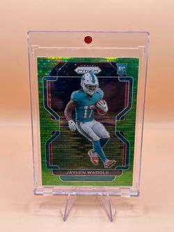 2021 Jaylen Waddle Green Pulsar Prizm Rookie Card🔥