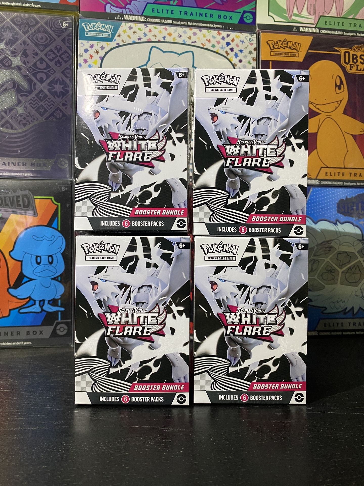 White Flare Booster Bundle
