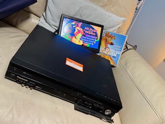Panasonic DMR-EZ485V DVD Recorder VHS VCR Combo HDMI - No Remote - Tested Works