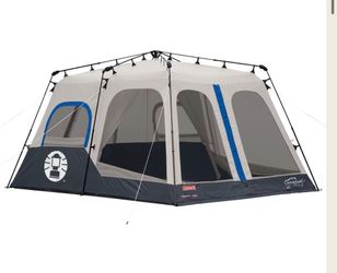Coleman 8 person tent - pops up in minutes!!!
