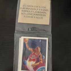 Fleer 1991-92 Basketball Provisions Set 6 NBA Cards ❗️SEALED UNOPENED ❗️