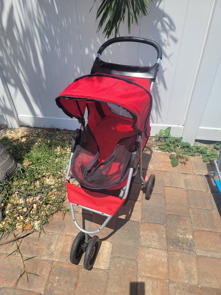 3 Wheel Pet Stroller