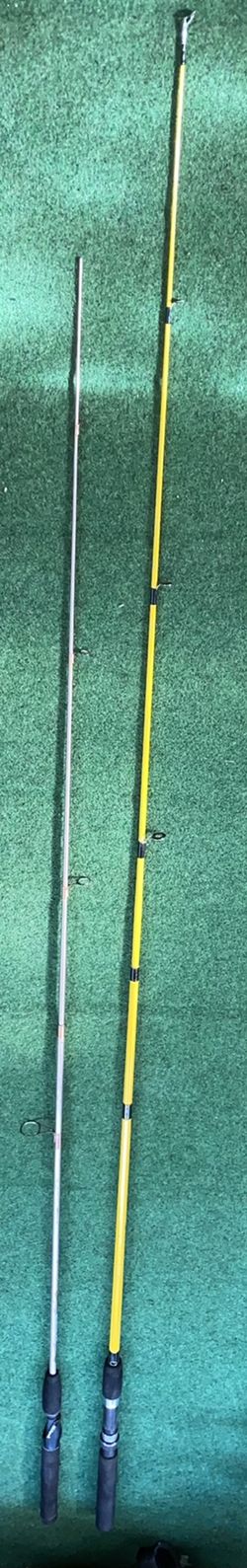 Bundle 2 Fishing Rods:1)Mantis Shakespeare WMSP602M 6’0”(1.83M) Action Medium (6-12Lb. Line) 2)Expedition by Master Model#3058Y