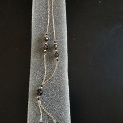 Smokey Quartz 14 Karat Gold Necklace