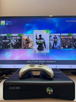 Xbox 360 Slim RGH With Games Included