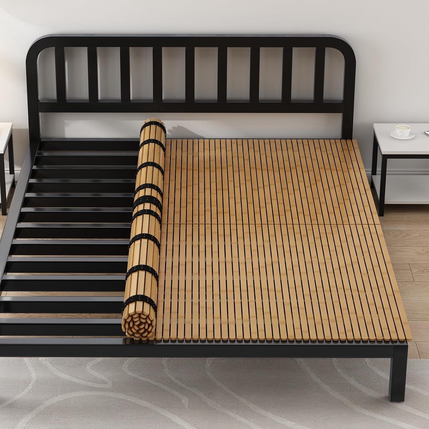 King Size Heavy Duty Bamboo Bunkie Board - 6mm Bed Slats