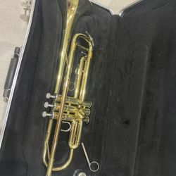 Gold Trumpet And Case $75