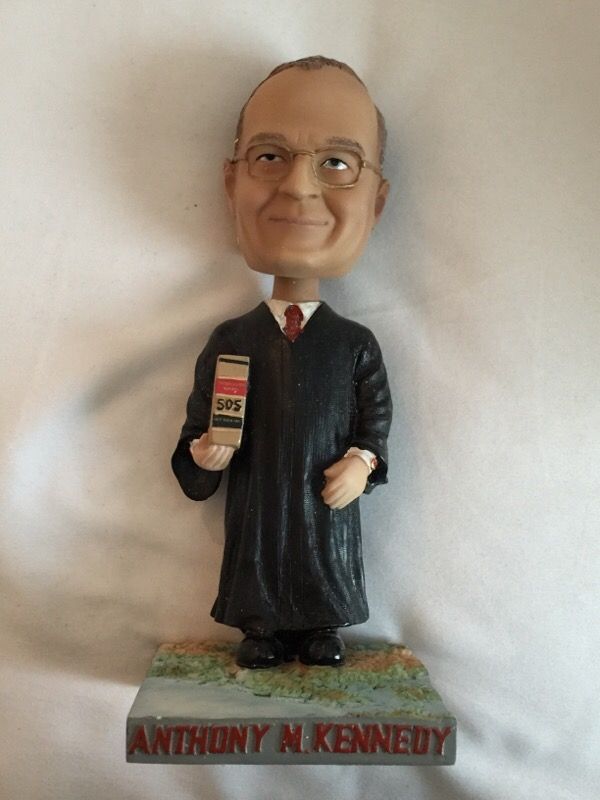 Anthony Kennedy Bobblehead From The Green Bag's Supreme Court Justice series