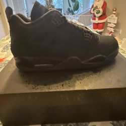 Air Jordan 4 Black Cat, Brand New Size 10.5