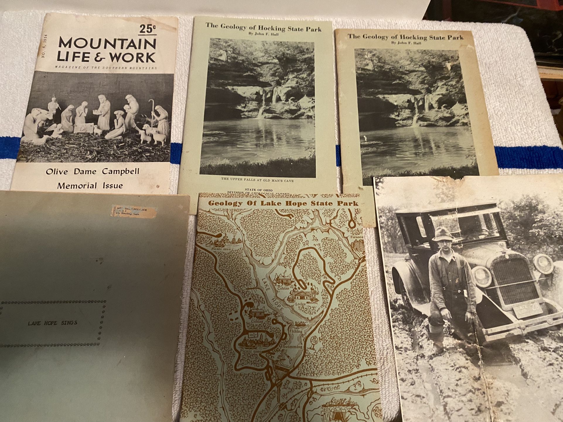 Lake Hope Sketchings and Books