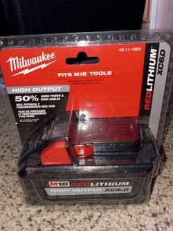 Milwaukee M18 xc6.0