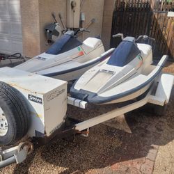 Pair Of Yamaha Waverunner LX Jetski