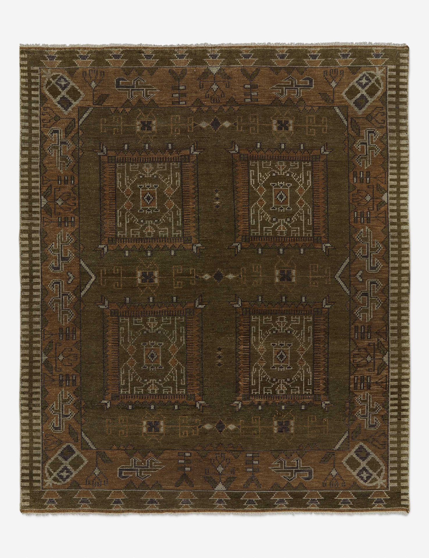 Tahj Hand-Knotted Wool Rug - 8’ x 10’