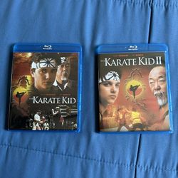 Karate Kid 1 & 2 Blu Ray Set