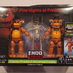 Jazwares FNAF - Endo Series Freddy 6-inch Action Figure IN HAND FREE SHIPPING 