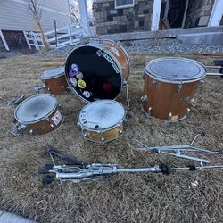 Rodgers 4 Piece Drum Kit (plus Evans Snare)