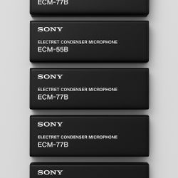 Bundle Deal Sony Electret Condenser Microphone 