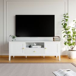 White T.V Stand