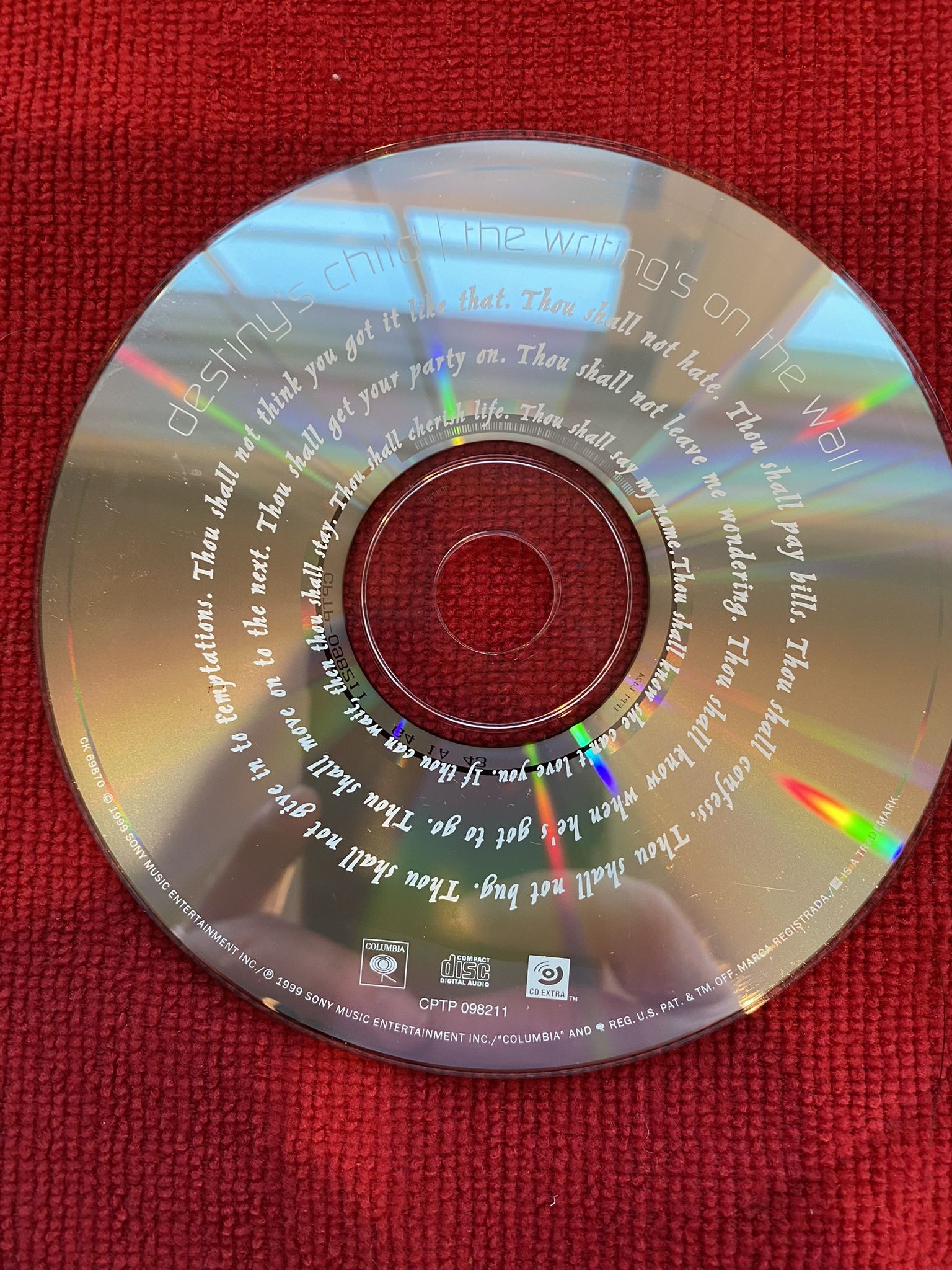 Destiny's Child - The Writing's On The Wall music CD