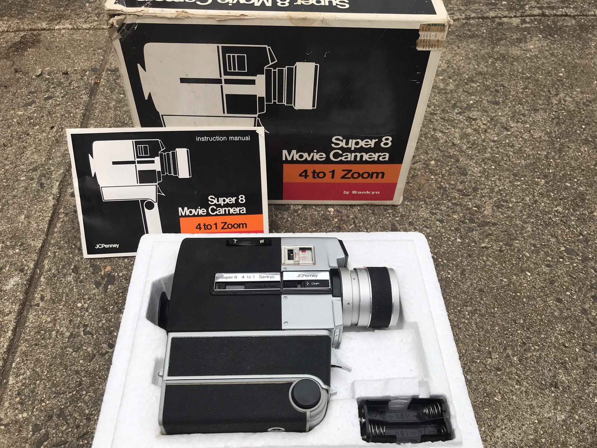 Super 8 video camera