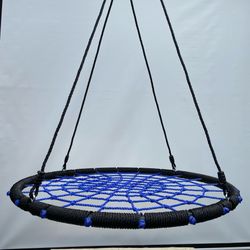 Swing - TRAILBLAZE TREE SWING   40" DIAMETER -  Includes Tree Hanging Kit.   KIDS SWING SPIDER SWING