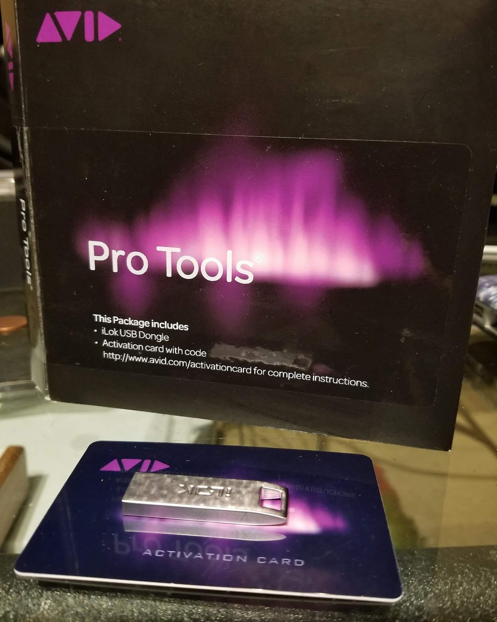 Avid ProTools 12 with iLok and Activision card