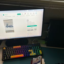 Sceptre Monitor & Dell Computer