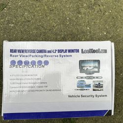 Backup Camera With Monitor 