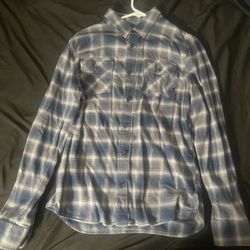 Vans button up flannel