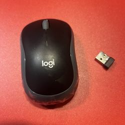 Logitech Logi M185 wireless Bluetooth mouse with batteries 