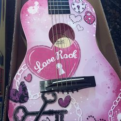 Discovery Acoustic Guitar Pink