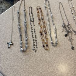 Lot Of 8 Necklaces, $15 For All