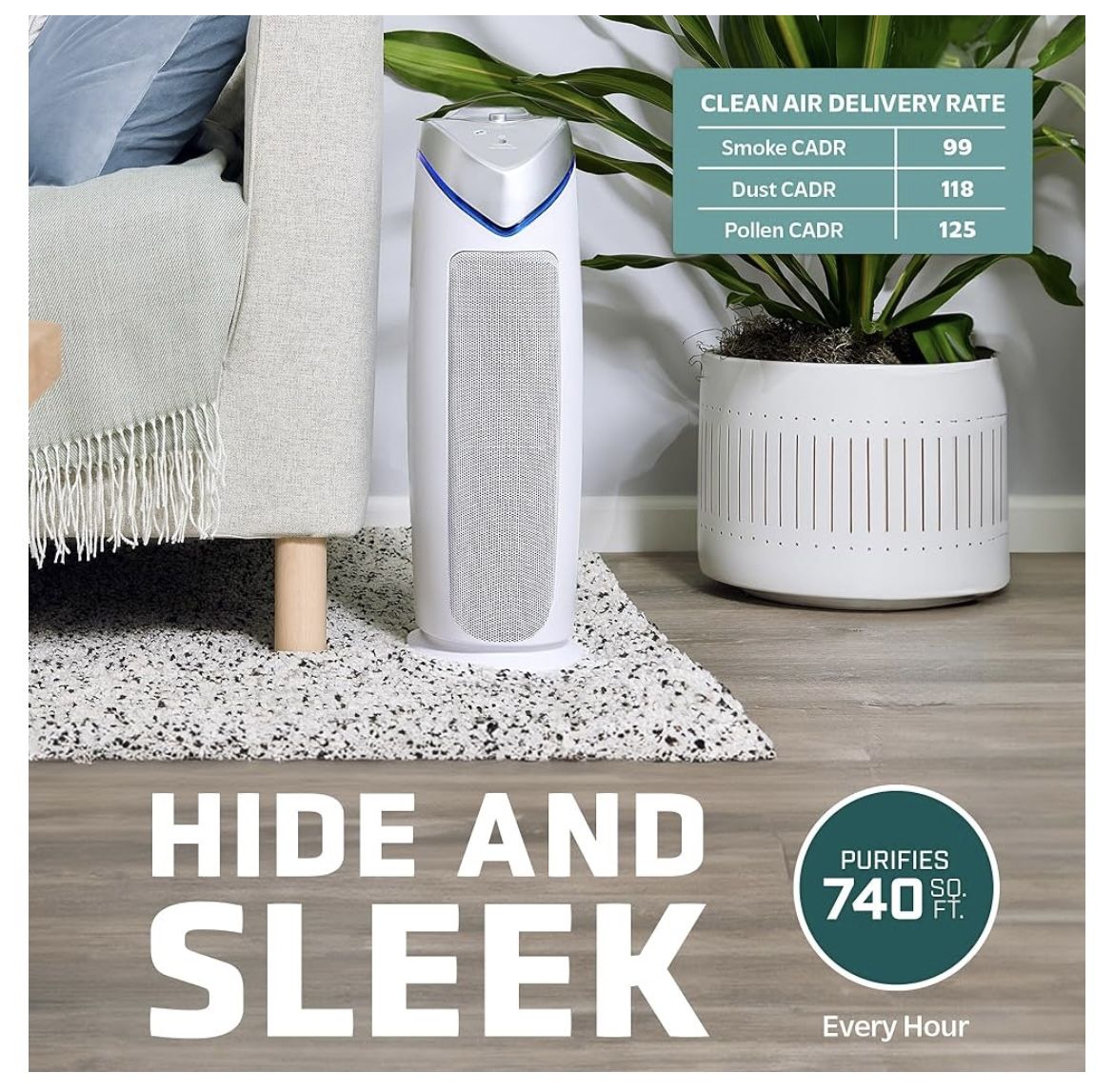 GermGuardian Air Purifier with HEPA 13 Filter