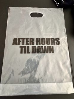 The Weekend Concert Merch