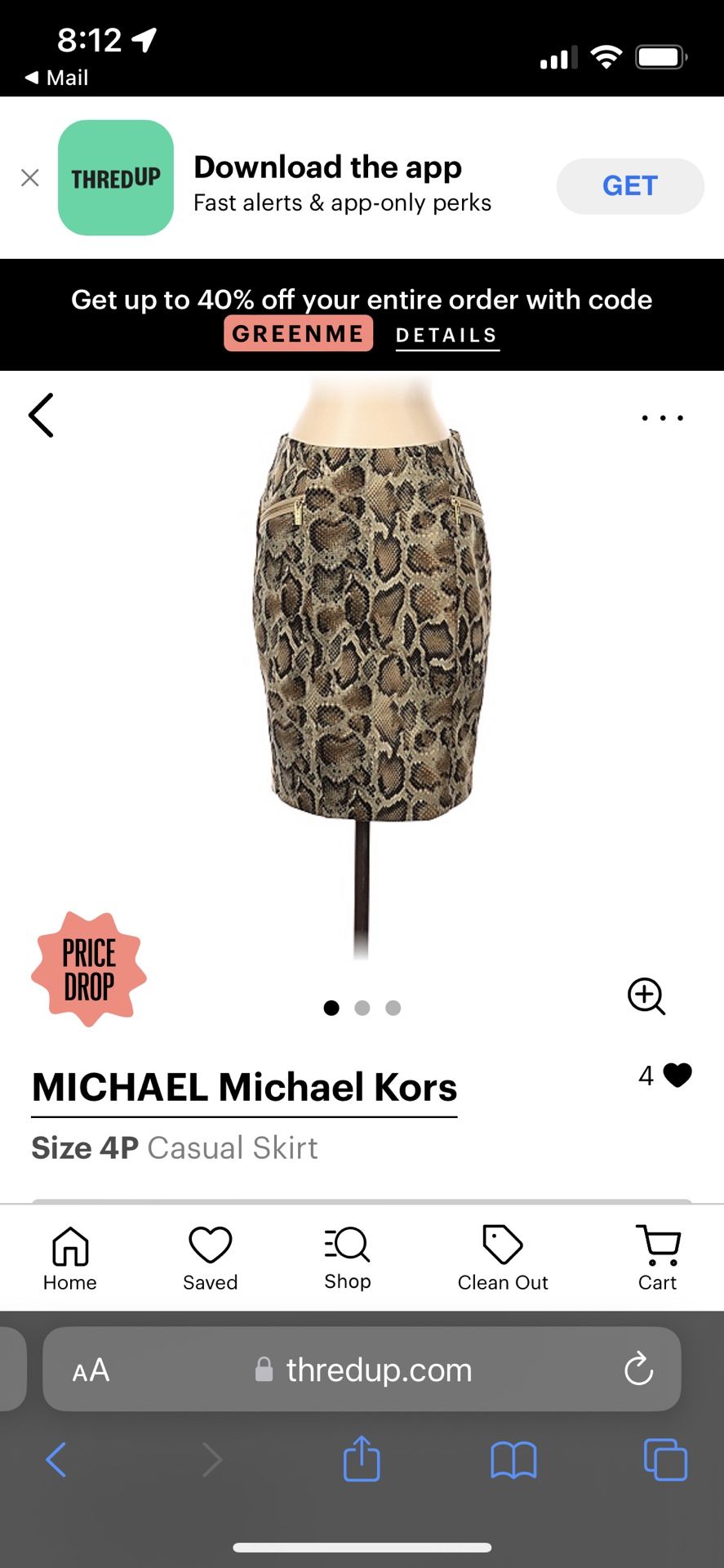 Michael Kors Pencil Skirt